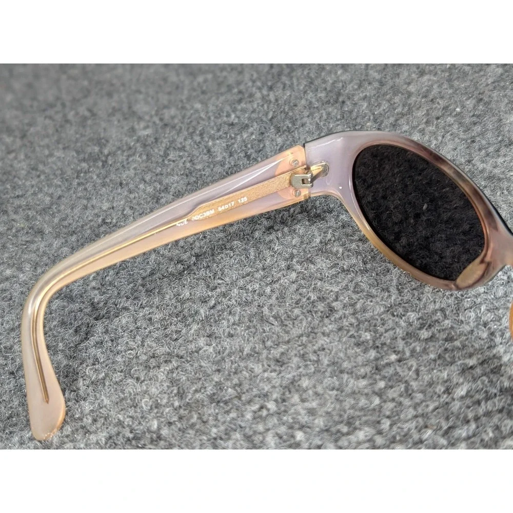 Juicy Couture‎ Kids Size Sunglasses Crown Flowers Black Pink Girls Y2K Vtg
